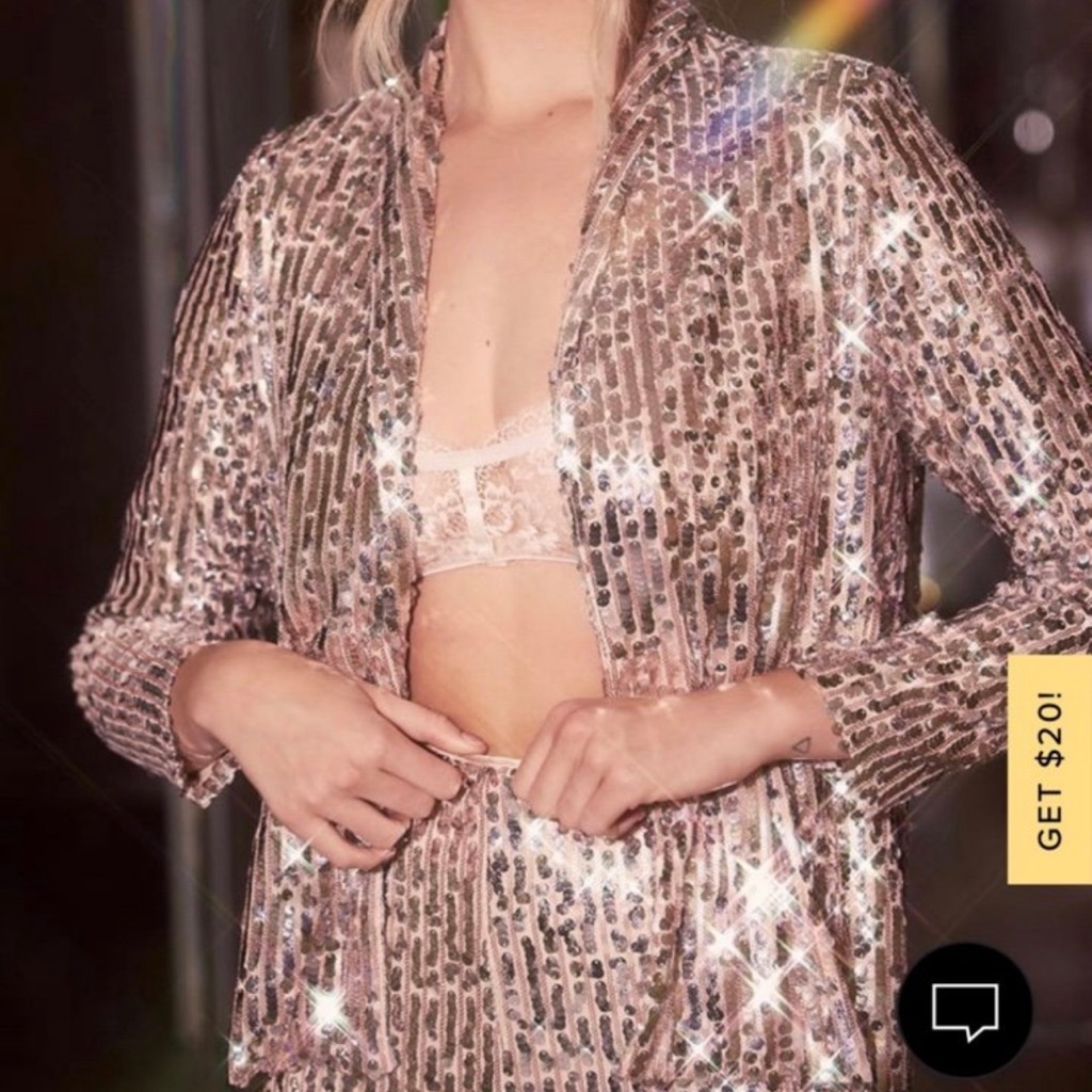 Lulus Sequin Blazer
